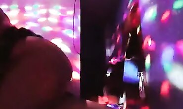 Amateur Latina Squirts and Takes Creampie from Stranger at Party