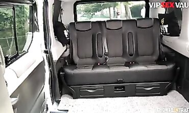 Kattie Hill Gets Rough Van Sex From Daddy George Uhl