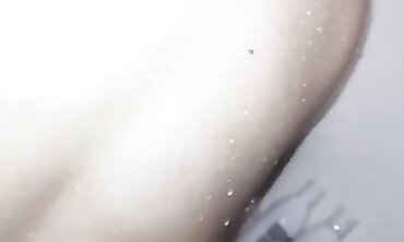 POV Surprise: Brunette MILF Gets Head Pounded in the Shower
