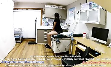 Miss Mars Gets Secret Gyno Exam Caught On homemade