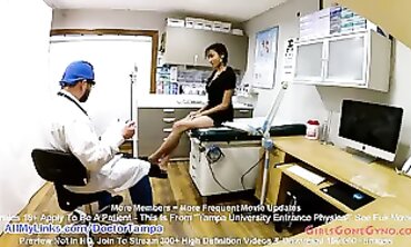 Miss Mars Gets Secret Gyno Exam Caught On homemade