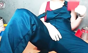 Jack Masturbates With A Sex Toy
