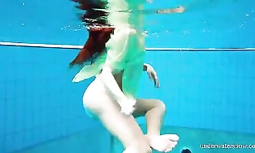 Princess Nina Mohnatka Swims in Bikini