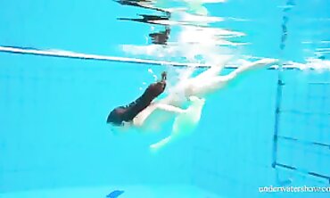 Princess Nina Mohnatka Swims in Bikini
