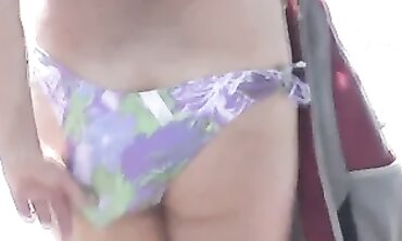 Wooly MILF Ex-Wife Beach Sex Part 2