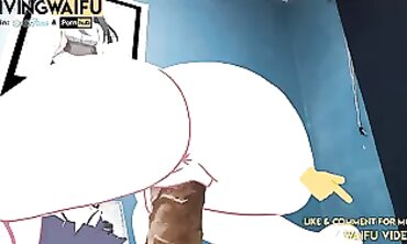 Hinata Hyuga Cosplay: Cougar Railing Intercourse