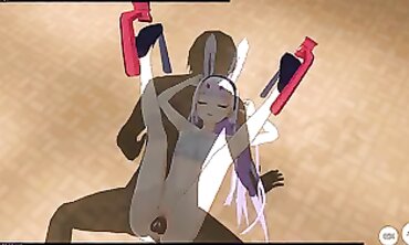 Shimakaze Gets Rough Creampie in 3D Hentai Animation