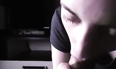 POV Close-Up Blowjob With Cum In Mouth