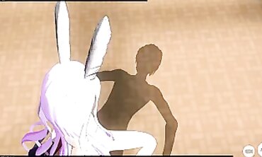Shimakaze Cosplay Gets Rough Anal Creampie