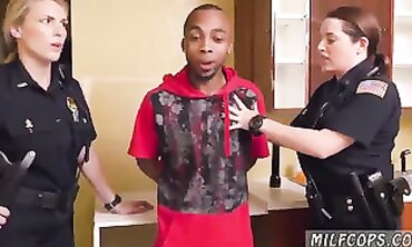 Ebony MILF Gangbanged and Cummed in the Face