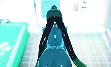 MMD Succubus Pet Slime Coochie with Gullet