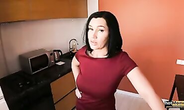 Cuckolded Step MILF Caught in Handcuffs by Step Son-in-Law