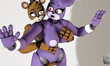FNAF Nightbot Compilation: Hardcore Anal and Masturbation