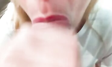Blonde Stepsister Amateur Anal Creampie and Blowjob