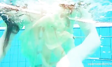 Nina Gets Hairy and Bare in an Underwater Scene