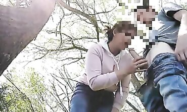Russian Lovers Get Boned In Public Park