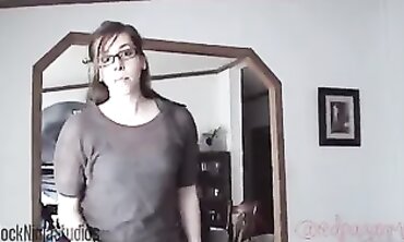 POV: Step-Son Takes Advantage of His Busty Redhead Cougar