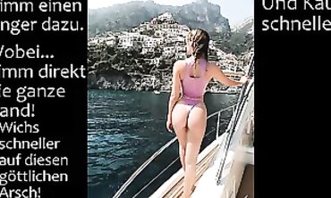 Elena Kamperi POV: Fem Dom Jerk Off & CBT Instructions