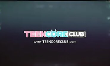 Barely Legal Cutie Gets Hardcore Facial