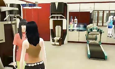Naruto VIP Anal Party: Hinata and Colleagues Share Each Other