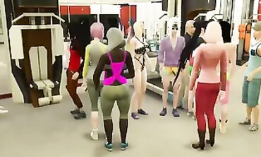 Naruto VIP Anal Party: Hinata and Colleagues Share Each Other