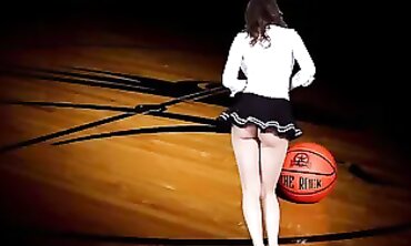 Brunette Princess Striptease Dance