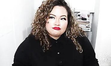 POV Boss Inspects And Smacks Fired BBW Worker
