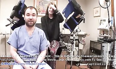 Lilith Rose Nurses Lainey Through A Doctor's Exam