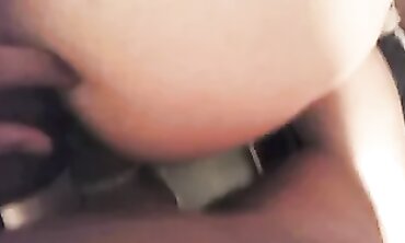 POV: BBW With Huge Ass Gets Anal Fingering