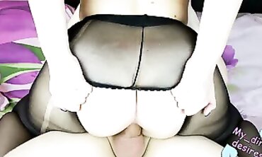 Thick Cock Fills Milf's Ass In Real Amateur Anal Creampie