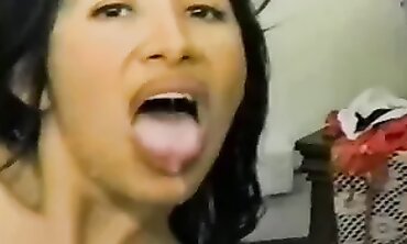 Latina Goddess Claudia Gives A Deepthroat POV Blowjob