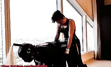 DOMINAFIRE: Goddess Pegging Sissy Whore with Strap-on