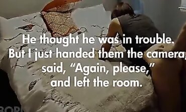 Slutwife Gets Double Anal from Delivery Guy Before Being Reclaimed