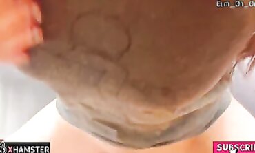POV: Amateur MILF Babysitter Swallows Cum