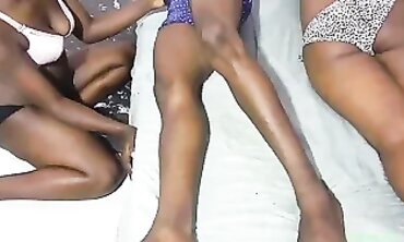 Juicy Wakes Up to a Hardcore Group BBC Foursome
