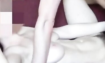 POV Threesome: Multiple Orgasms and Deep Throat on the Couch