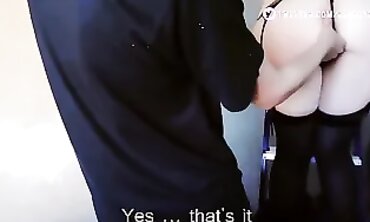 Painter Cheats on Boyfriend with Huge Dick at Work