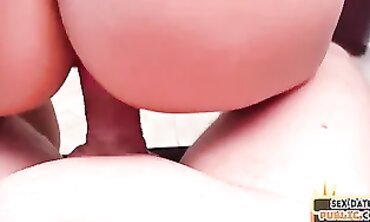 POV: Puffy's Real First-Timer Head Skills & Big Boobs