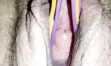 Blindfolded POV Anal Creampie with Squirting MILF
