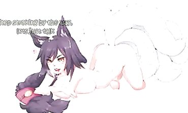 Ahri Femdom JOI: Teasing Anime Hentai Roleplay