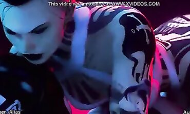 Fap Smashes Miranda in Hentai Action