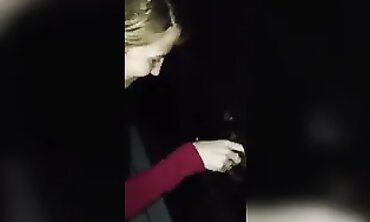 Milky Ex-Wife Takes BBC Gloryhole Blowjob