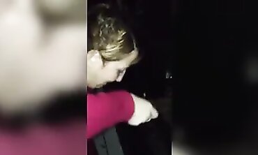 Milky Ex-Wife Takes BBC Gloryhole Blowjob