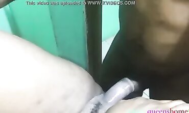 Angel queenshome9ja: Ebony Superstar's Vulgar Slum Blowjob & Hardcore Sex