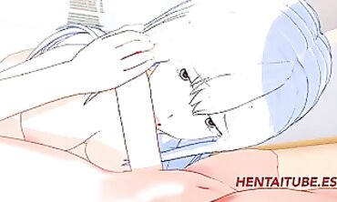 Rei Cosplay Gets Boned by Todoroki in Anime Creampie Scene