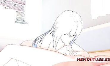 Rei Cosplay Gets Boned by Todoroki in Anime Creampie Scene