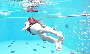 Nubile Pool Soiree: barely legal Light-haired Stunner Gets Humid And Crazy