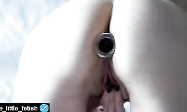 Step-Sister Anal Play With Plug And Sex Toy