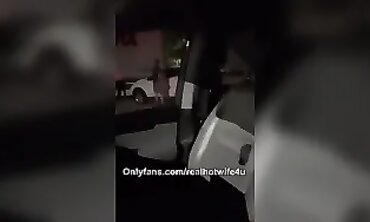 Hotwife Gets Bullied in Car While Husband Drives
