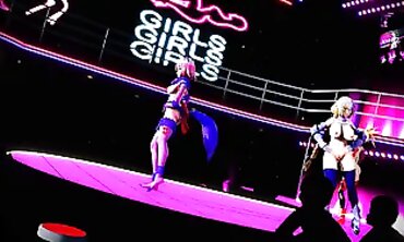 MMD: Korean Imperial Army Defeated in Hardcore Group Sex